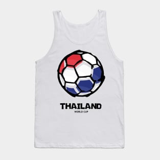 Thailand Football Country Flag Tank Top